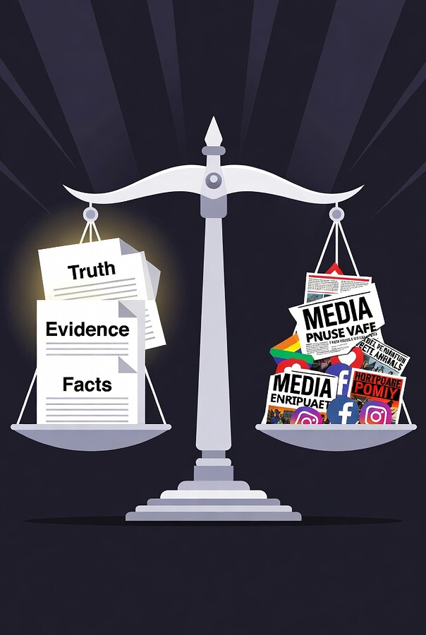 Truth And Evidence Versus Media And Propaganda